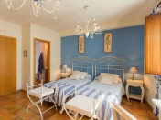 Chambre double avec lits simples à Briones, La Rioja